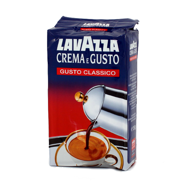 250g Lavazza Crema e Gusto Filterkaffee gemahlen