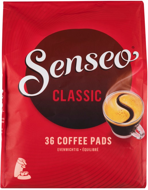 36 Senseo Kaffeepads 'classic' normale Röstung