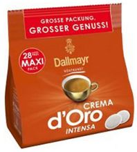 28 Dallmayr Kaffeepads Crema d'oro INTENSA
